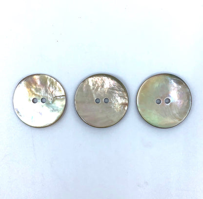 Akoya mother-of-pearl buttons - Large sizes