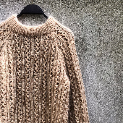 Waffle Sweater pattern - Knitting for Olive
