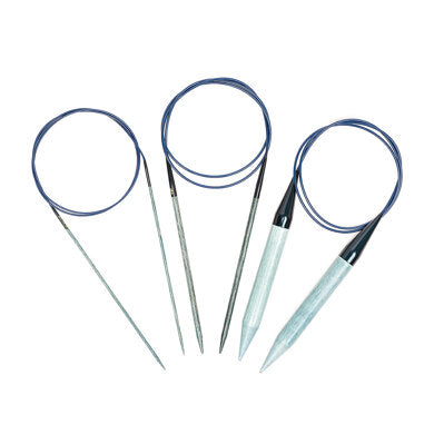 INDIGO - 2 to 5mm (0 to 8US) - Fixed Circular Needles - Fixed Circular Needles by LYKKE