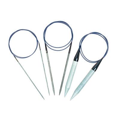 INDIGO - 5.5 to 12mm (9 to 17US) - Fixed Circular Needles - Fixed Circular Needles by LYKKE