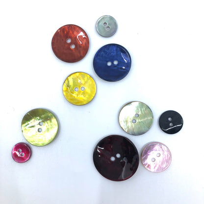 Akoya mother-of-pearl buttons - Large sizes