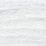 DMC cotton embroidery floss (8m) - White / Cream - DMC Cotton Embroidery Floss (8,7y) White / Cream 