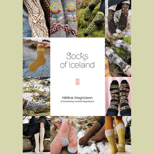 Iceland socks, by Hélène Magnusson
