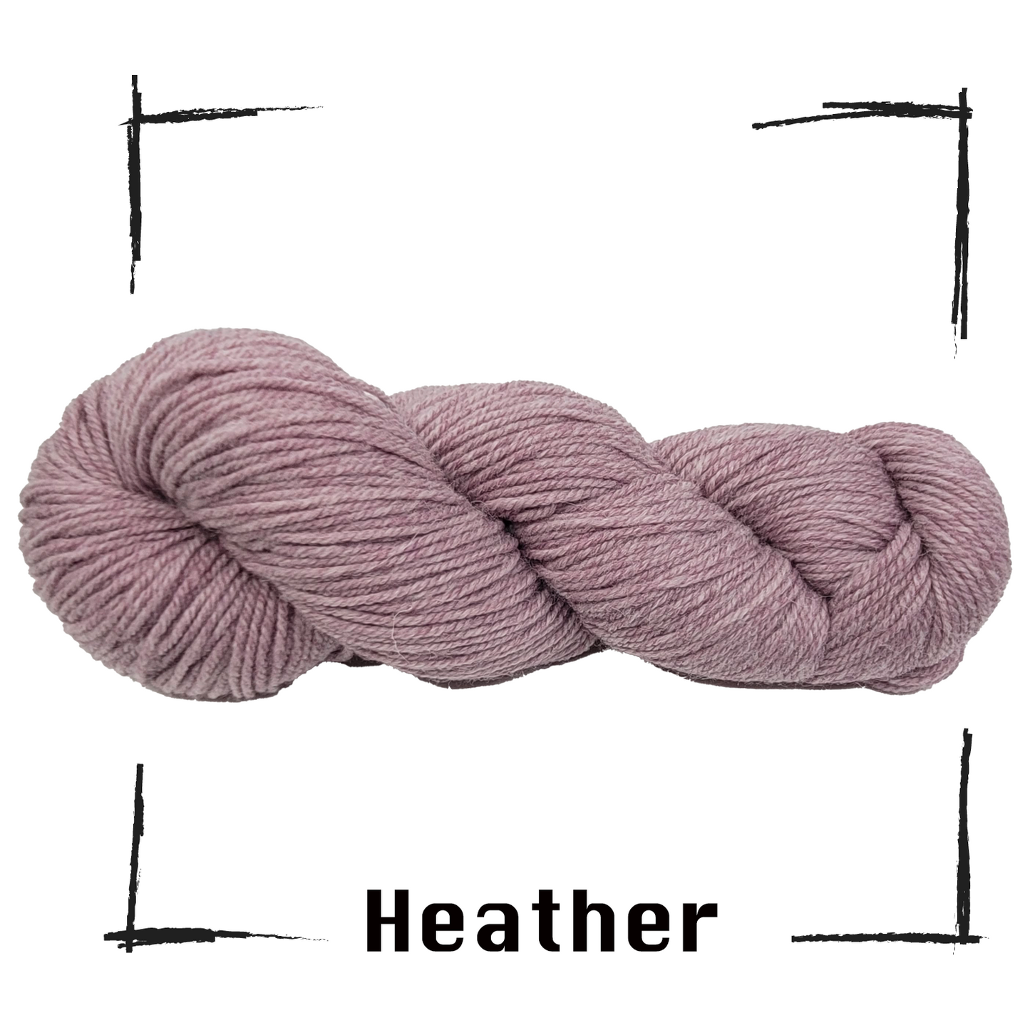 Haynes Creek Heathers Aran by Gathering Yarn 