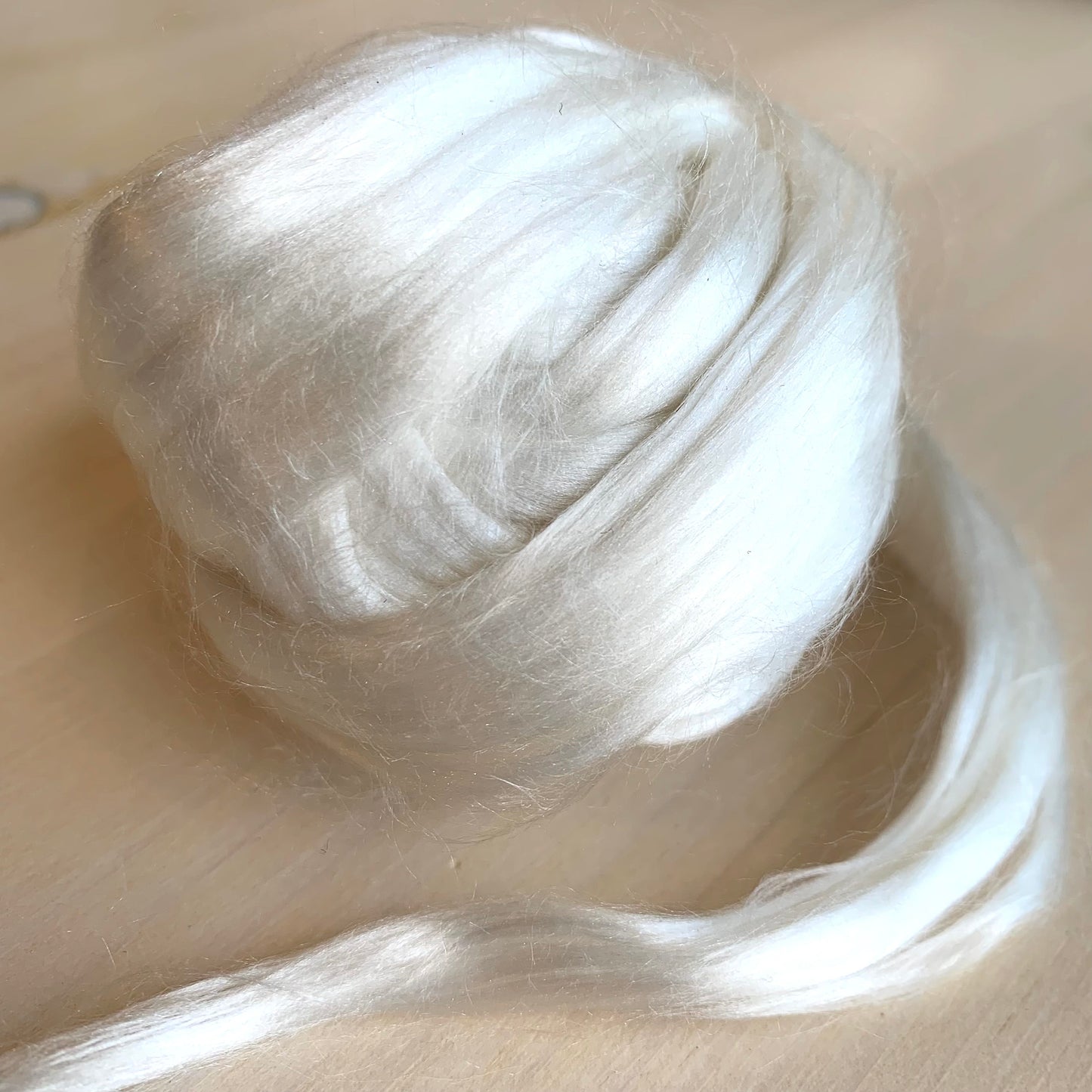 Silk Fiber by Hand Maiden