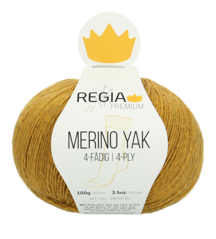 Premium Merino Yak, 4ply by Regia 