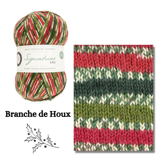 West Yorkshire Spinners - Signature 4 ply - Christmas Collection