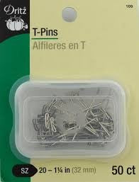 T-Pins - Set of 50