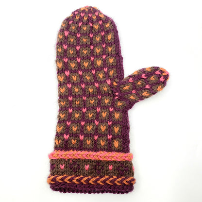 Samurai Mittens Pattern - La Maison Tricotée